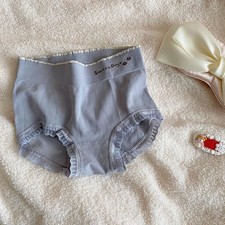 4 Pack Lot Womens Panties Briefs Mid High Waist Seamless Underwear Lingeries