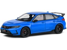 Honda Civic Type R 2022 blue diecast model car S4314301 Solido 1:43