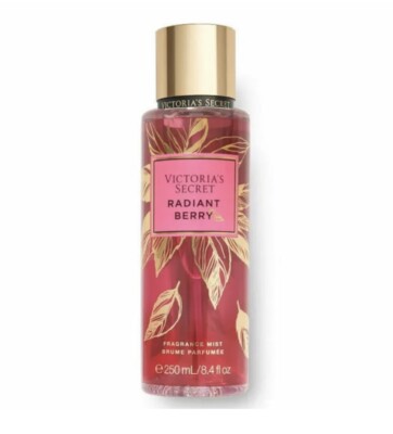 Limited Edition Victoria's Secret Radiant Berry Body Fragrance Mist Full Size