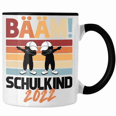 Trendation - Einschulung Jungs Geschenk für Schultüte Füllung Tasse Schulstart 1