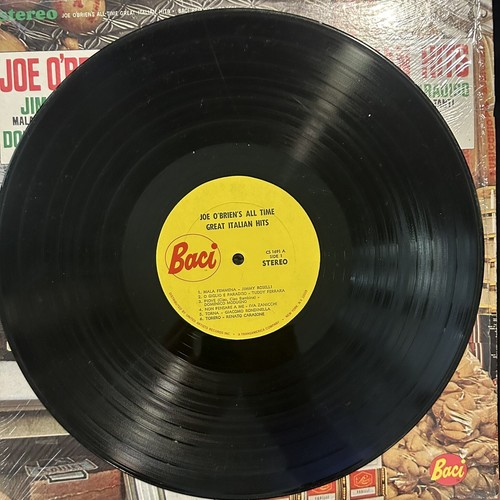 Joe O'Brien "Joe O'Brien's All-Time Great Italian Hits " Vinyl Record LP - 第 3/4 張圖片
