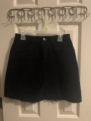 Black  Brandy Melville  Corduroy Skirt