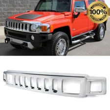 Front Chrome Grille Grill Assembly For Hummer H3 2006 2007 2008 2009 2010 New