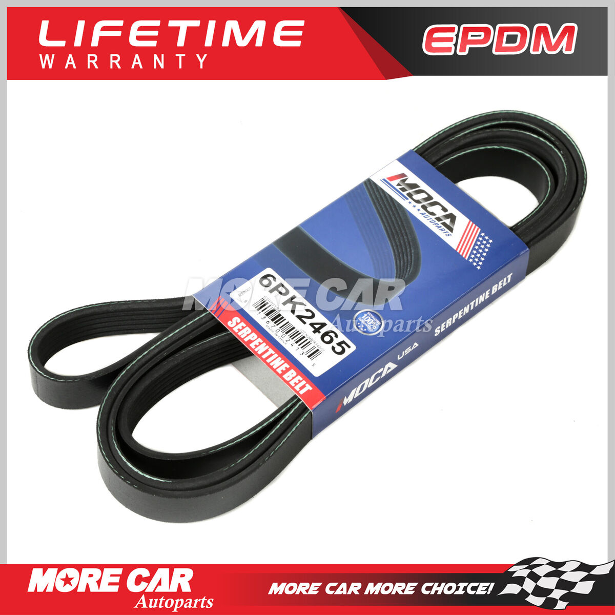 EPDM Serpentine Belt for Chevrolet C1500 C2500 K1500 K2500 EPDM Serpentine Belt for Chevrolet C1500 C2500 K1500 K2500