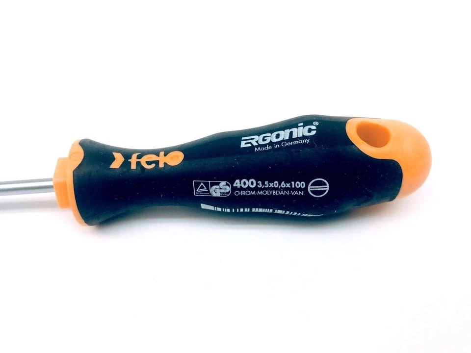 Felo Slotted Flathead Screwdriver 3.5 x 0.6 x 100 - Image 2 of 4