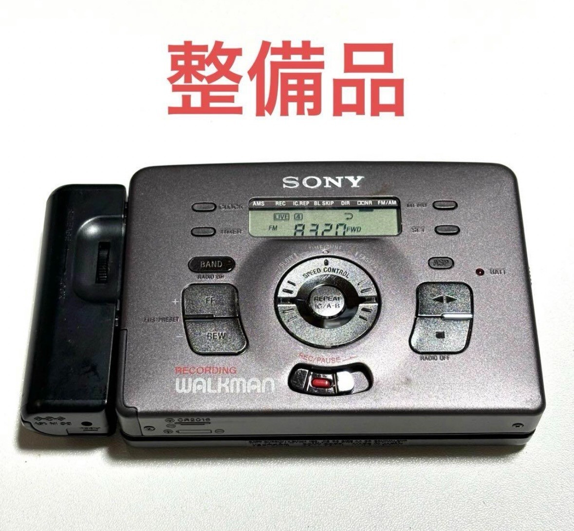 完全ジャンク品 レトロソニーカセットウォークマンWM-RX822本体のみ