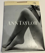 Ann Taylor Hosiery Sheer Control Top pantyhose Champagne medium