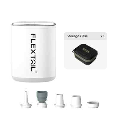FLEXTAIL - TINY PUMP 2X - Ultimative 3-in-1 Outdoor Pumpe mit Campinglampe
