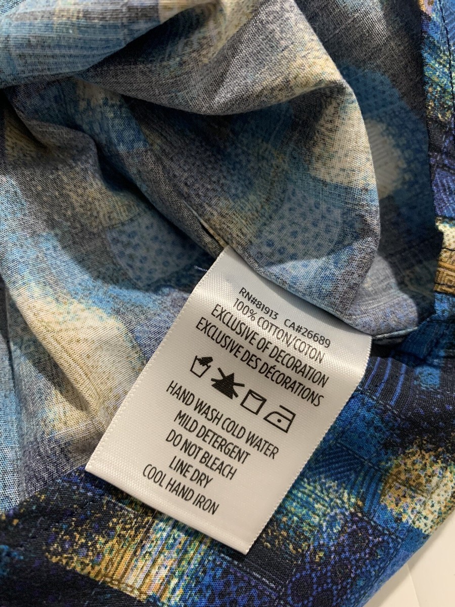 Chemise Homme ROBERT GRAHAM Manches Longues - Motif Unique Connaissance Sagesse Foi - Taille M