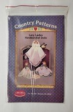 Lacy Ladies Handkerchief Dolls Ozark Crafts Country Patterns Pattern 722