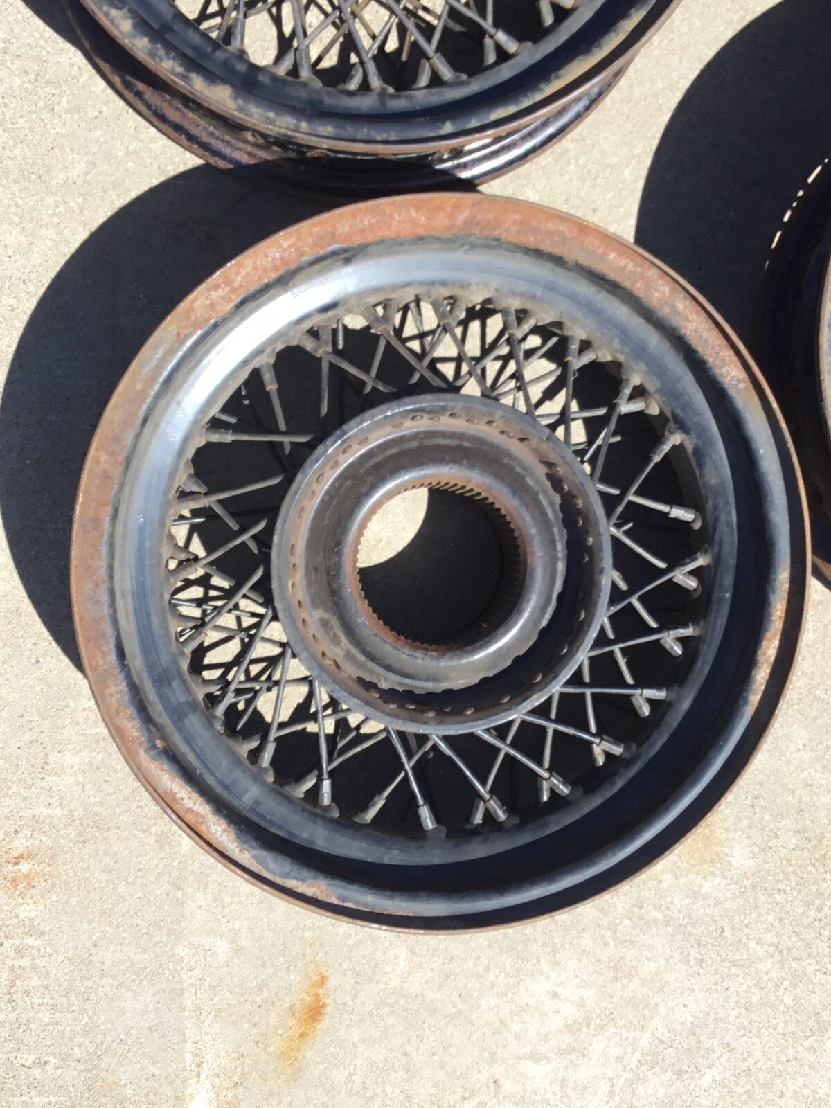 Vintage 16” Rolls Royce Wire Wheels, 1936, 1937, 1938, 1939, Bentley?