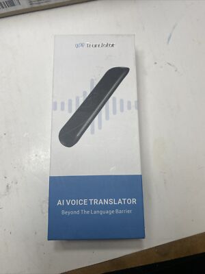 Ai Voice Translator G5 Pro White Bluetooth 72 Languages New Sealed