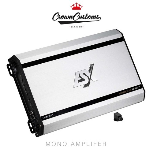 4000 WATT MAX BASS AMPLIFER ESX HXE2000.1D SUBWOOFER POWER AMP CAR