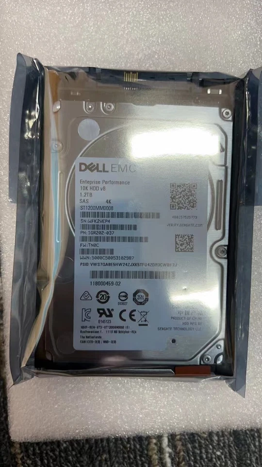 EMC UNITY 005051635 1.2TB 10K 12GBps 2.5" SAS HDD 005051632 005053141 hard disk - Image 3 of 4