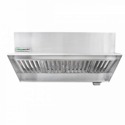 Hoodmart Restaurant Low Proximity Backshelf Hood 8' x 23''
