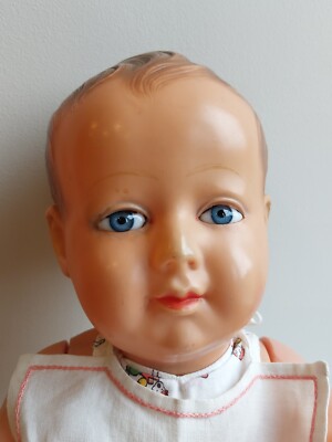 Bébé baigneur vintage Petitcollin 50 cm