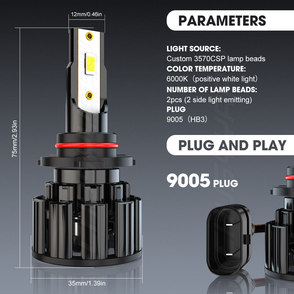 Para Chevy Silverado 1500 HD 2007-2015 faros delanteros LED + luz  antiniebla 995613713150