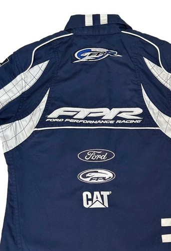 FPR Ford Performance Racing Shirt Castrol CAT Dunlop Embroidered logos Women's 8 - Picture 8 of 9