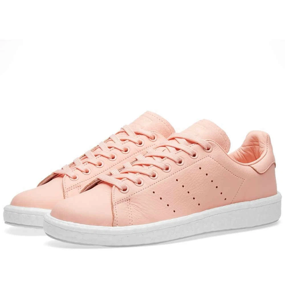 Adidas Originals Stan Smith Leather Haze Coral Trainer - By2910 | eBay