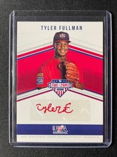 2018 Panini USA Stars & Stripes Tyler Fullman 14U Red Autograph #07/10!!!