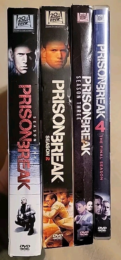 Prison Break: The Complete Series DVD Seasons 1-4 LOT Season
