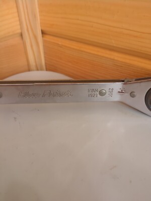 #23-3175-1 らむね BLUE-POINT RYAM1921 19mm/ 21mm 12 POINT 25* OFFSET RATCHETING BOX