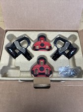 Pedales de bicicleta de carretera sin clip Exustar E-PR2ST Pro cuerpo compuesto de 9/16"