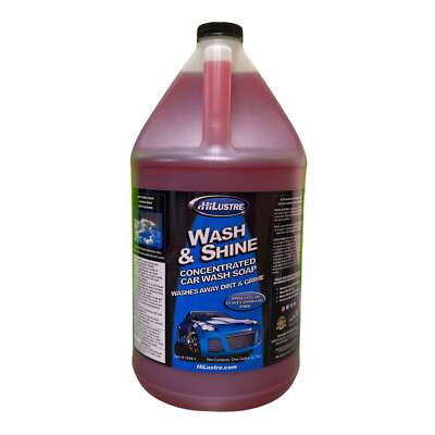 HiLustre  Wash & Shine | High Foam | Super Concentrated | Eco Friendly Car Soap