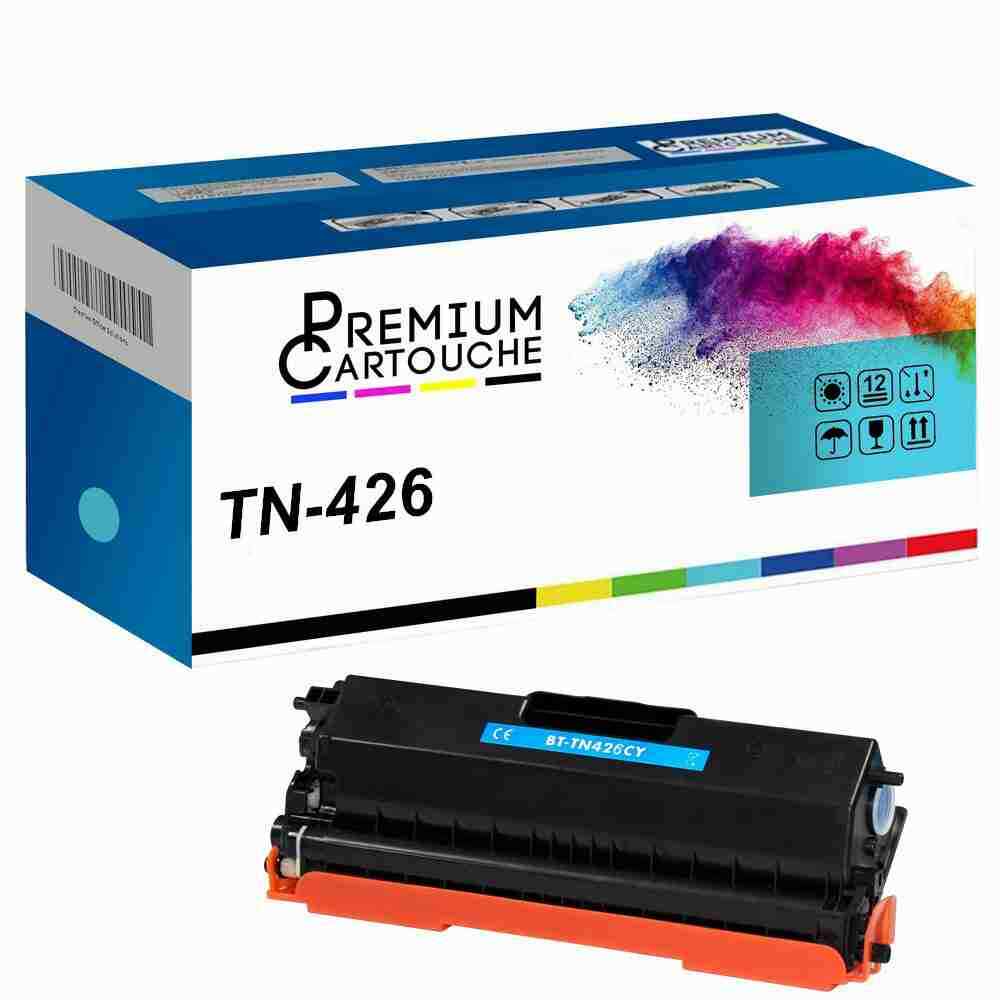 Toner TN-426C cyan compatible avec les imprimantes laser Brother