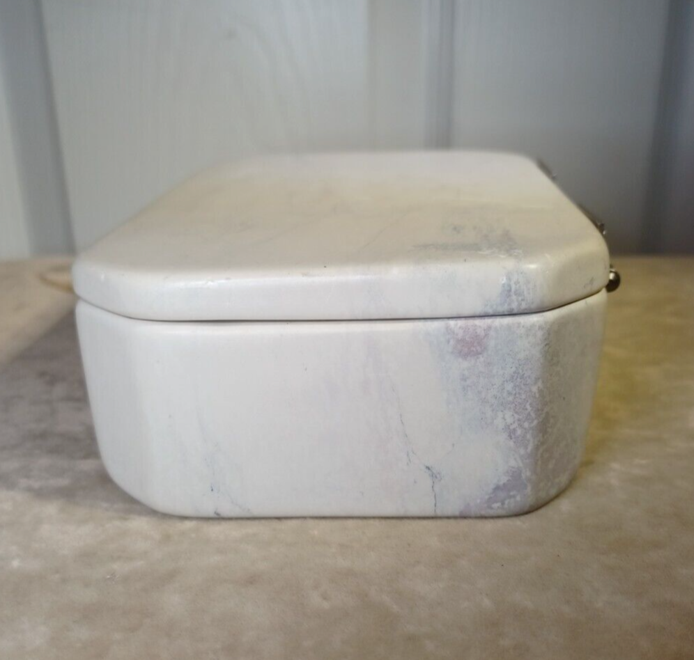 Genuine soapstone hand carved Besmo Jewelry box from Kenya. eBay