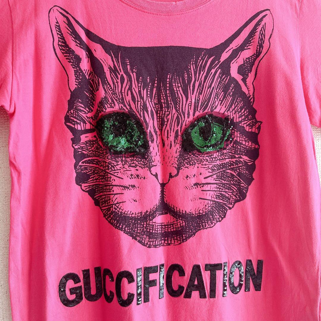 GUCCI⭐︎CAT⭐︎Tシャツ(S)超美品｜レディース