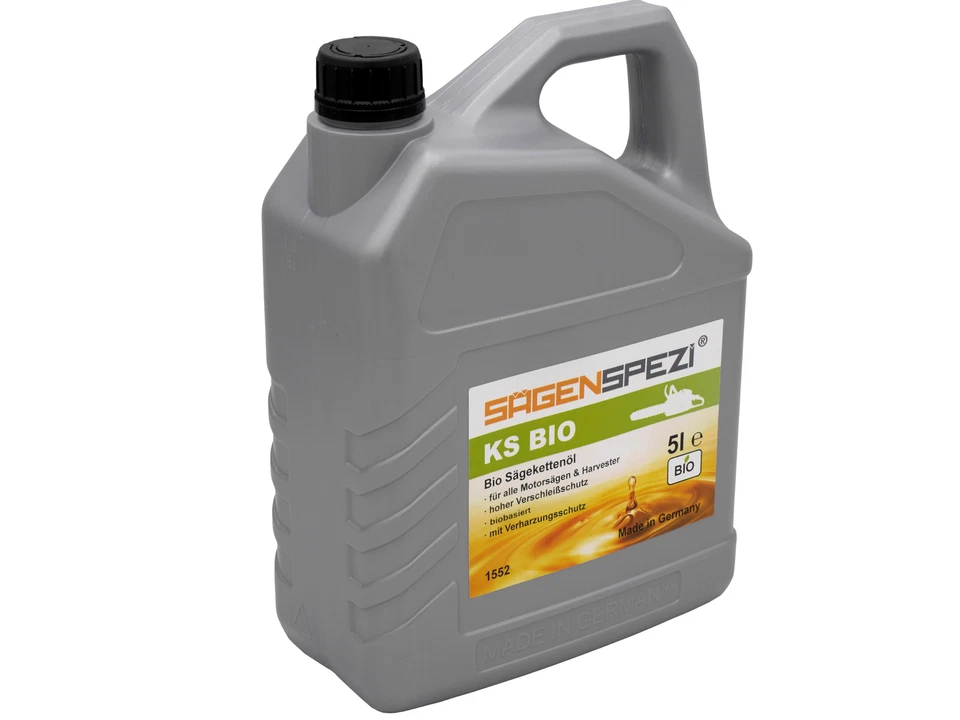 5 Liter BIO-ÖL Haftöl Kettensägenöl Kettenöl Sägekettenöl Kettensäge biologisch - Bild 3 von 4