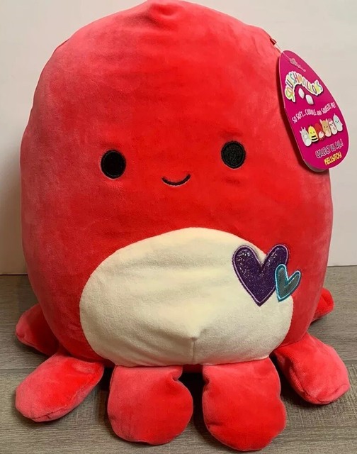 red octopus stuffed animal