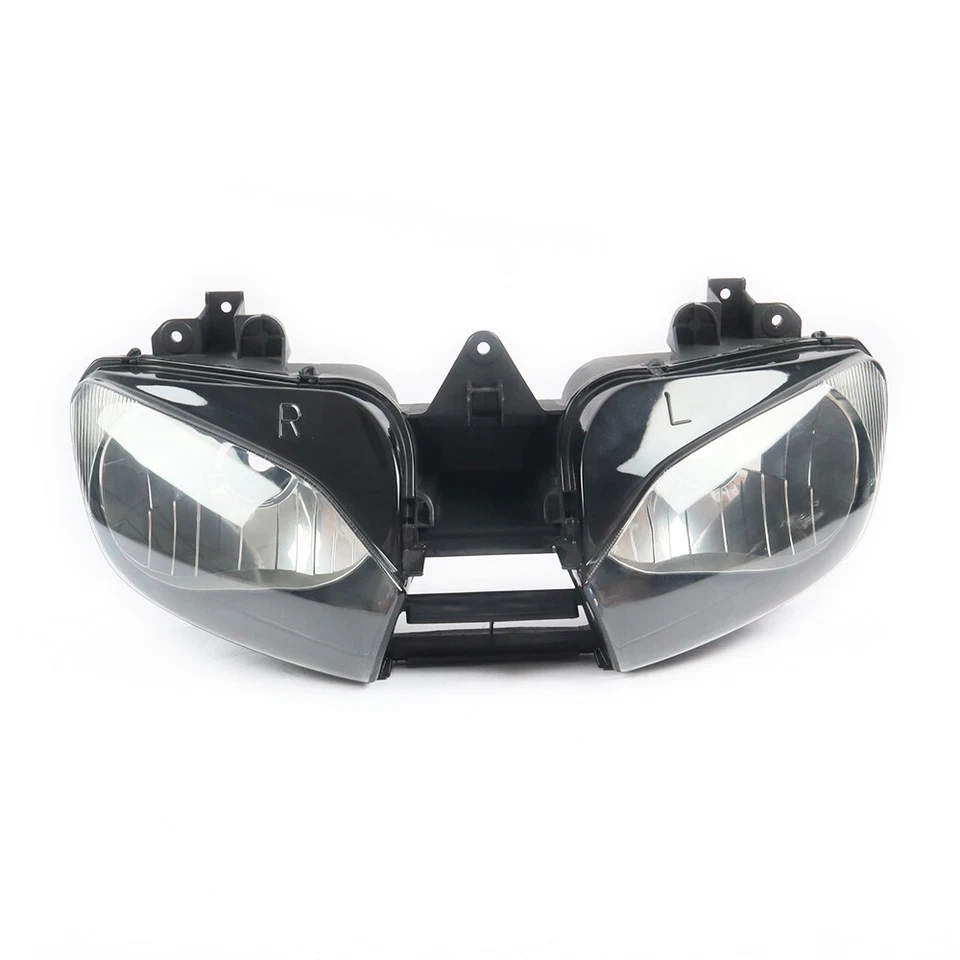 Front Headlight Headlamp Fit for Yamaha YZF R6 1999 2000 2001 2002 Head Light Foto 2 de 3