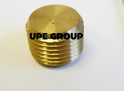 NPT BSPT Brass Hexagon Countersunk Plug Socket Pipe Fittings