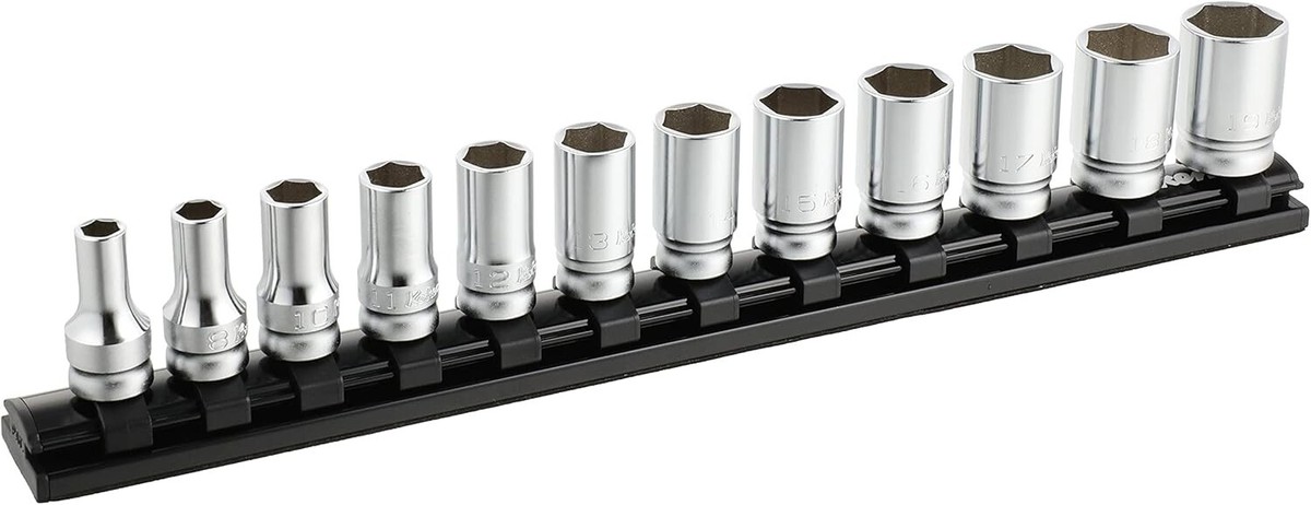 えーすけ Koken RS3300XZ/12 Z-EAL Semi Deep Hex Socket Wrench Set 12-piece 3