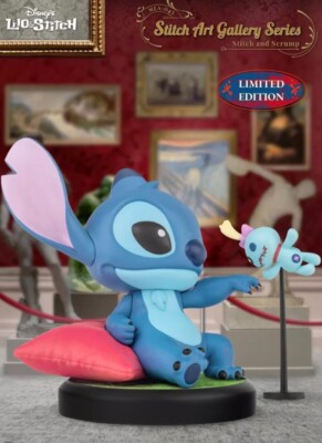 スティッチ　Art Gallery シリーズ　シークレット Stitch Art Gallery Series Stitch and Scrump Mini Egg Attack 3in