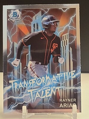 2023 Bowman Draft Rayner Arias Transformative Talent #TT-12