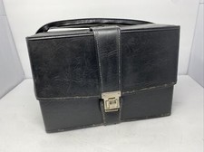 Vintage 8 Track Carrying Case Hard Cassette Tape Storage Holds 24 Cartridges