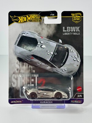 Hot Wheels 2024 Car Culture Slide Street 2 LBWK Lamborghini Huracan (opt 2)