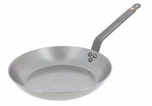De Buyer Mineral B Round Carbon Steel Fry Pan 8-Inch ...