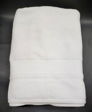 NEW RALPH LAUREN WILTON PAPER WHITE BODY SHEET,BATH MATT OR 2 WASH CLOTH TOWEL