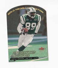 2000 Ultra Gold Medallion #160 Dedric Ward New York Jets Northern Iowa