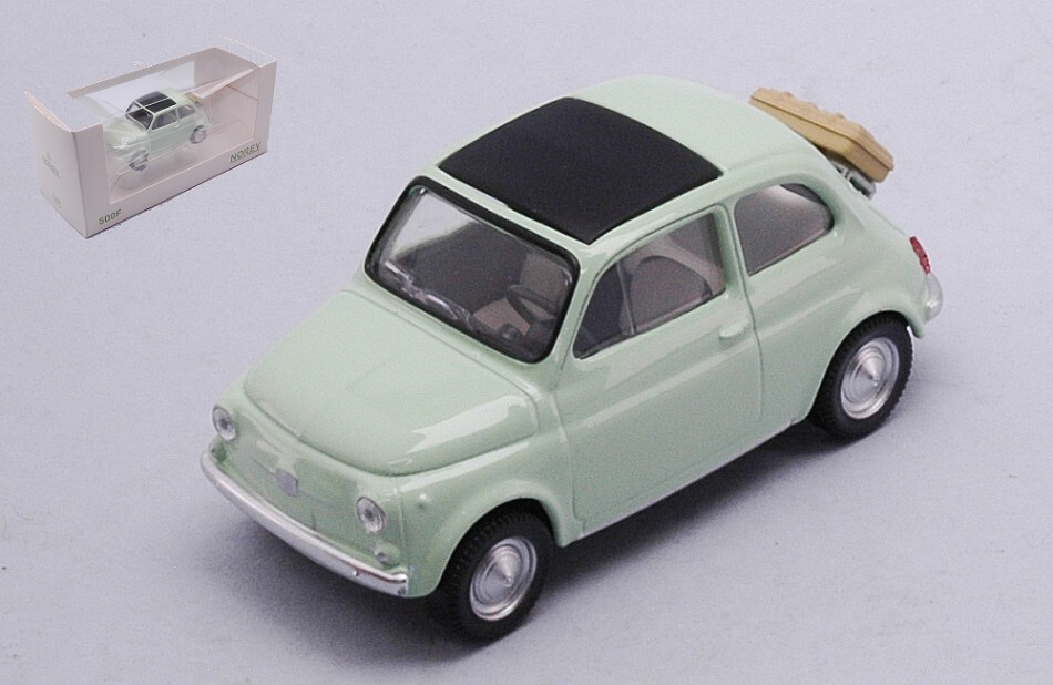 Norev FIAT 500 F 1965 LIGHT GREEN JET-CAR 1:43