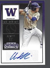 2015 Panini Contenders College Ticket Autographs #27 Austin Rei /Gold jersey 
