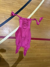 Pink Halter Dress used for Color Guard Performances