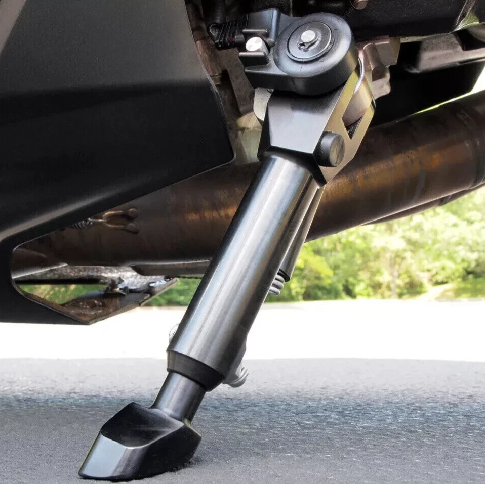 Soportes laterales de pata de cabra para BMW 2010-2014 2012 S1000RR S1000R HP4 ajustables Foto 2 de 4