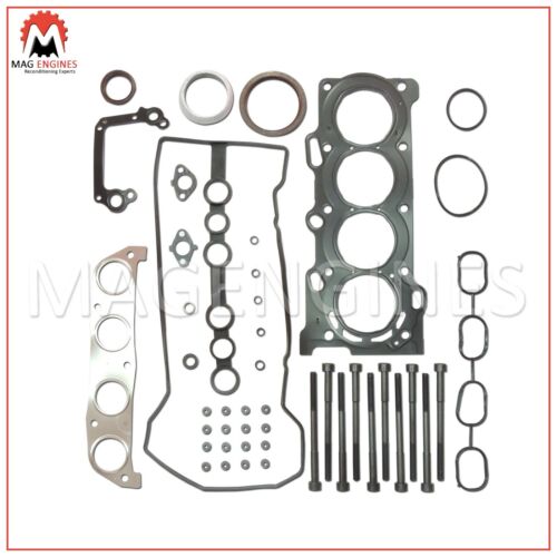 FULL GASKET KIT WITH HEAD BOLT SET TOYOTA 3ZZ-FE FOR TOYOTA COROLLA AVENSIS 1.6L - Foto 1 di 3