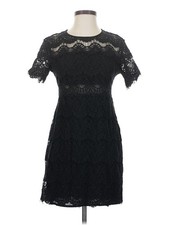 Minkpink Women Black Cocktail Dress S