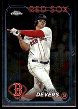Rafael Devers 2024 Topps Chrome #93 Boston Red Sox FREE SHIPPING AutographDen
